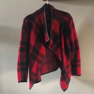 Papillon Plaid cardigan